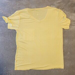 Little Bird Bamboo (Mama) sold out Tshirt Medium yellow short sleeve